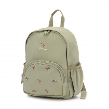 拼色雙肩包（S）