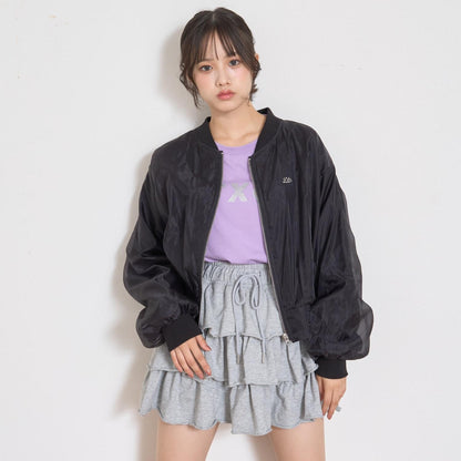 【可套裝】層疊剪裁荷葉邊迷你裙