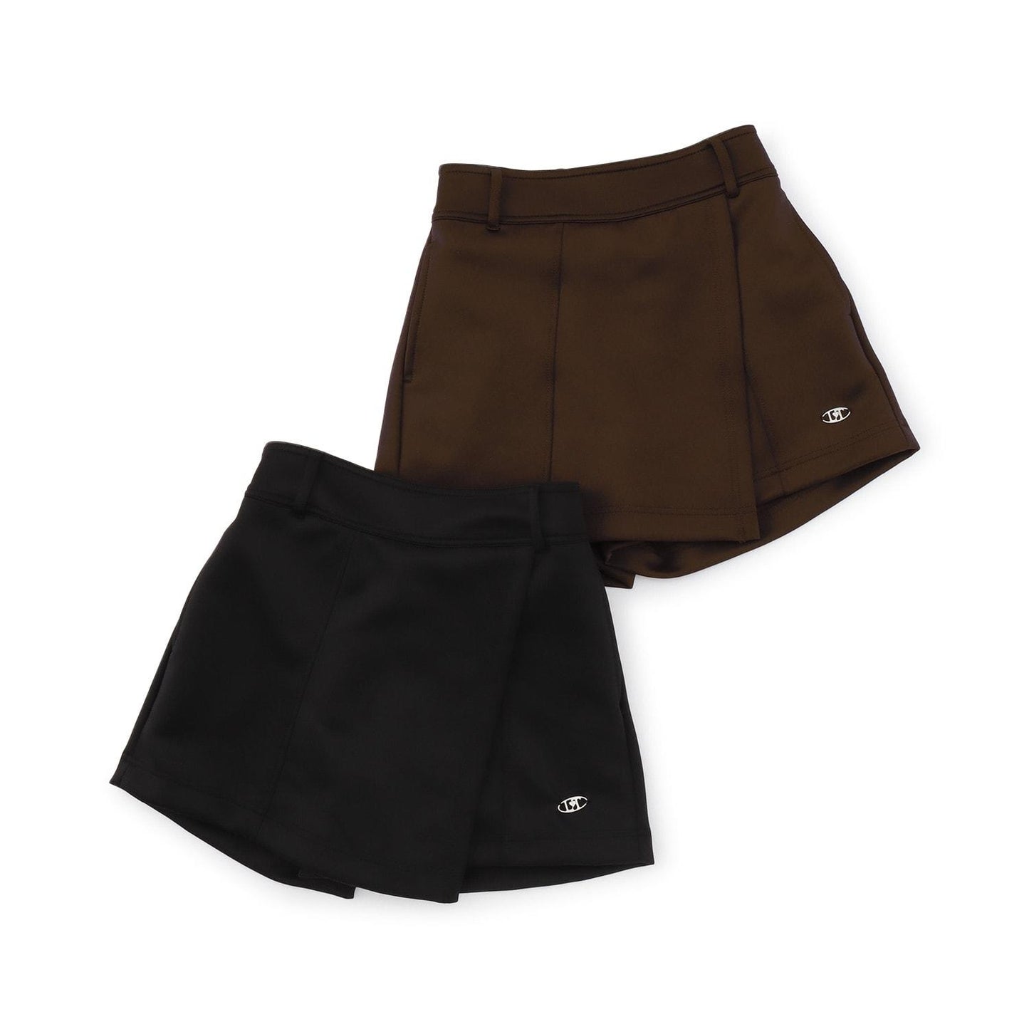 科技萊卡裹身風格短褲