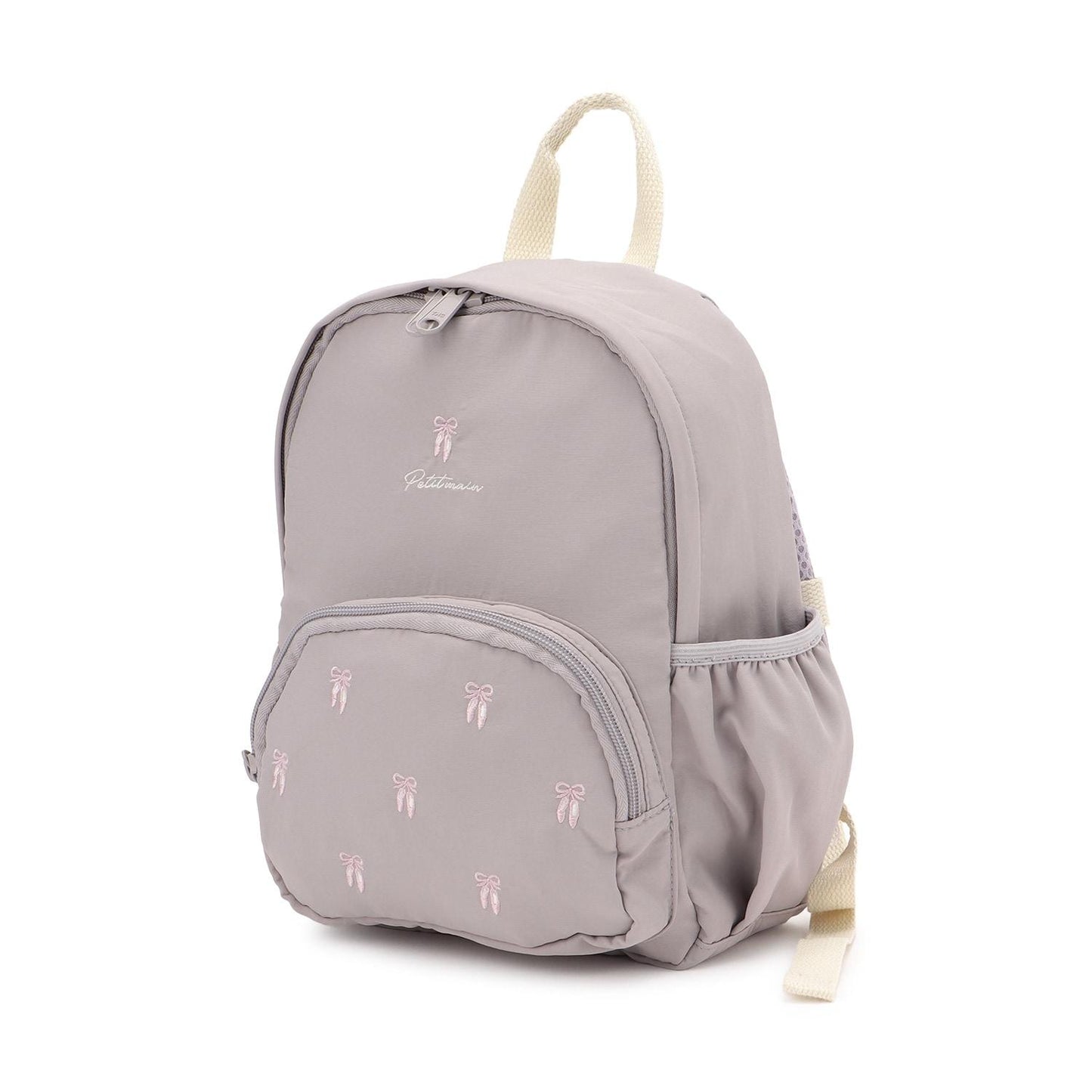 拼色雙肩包（S）