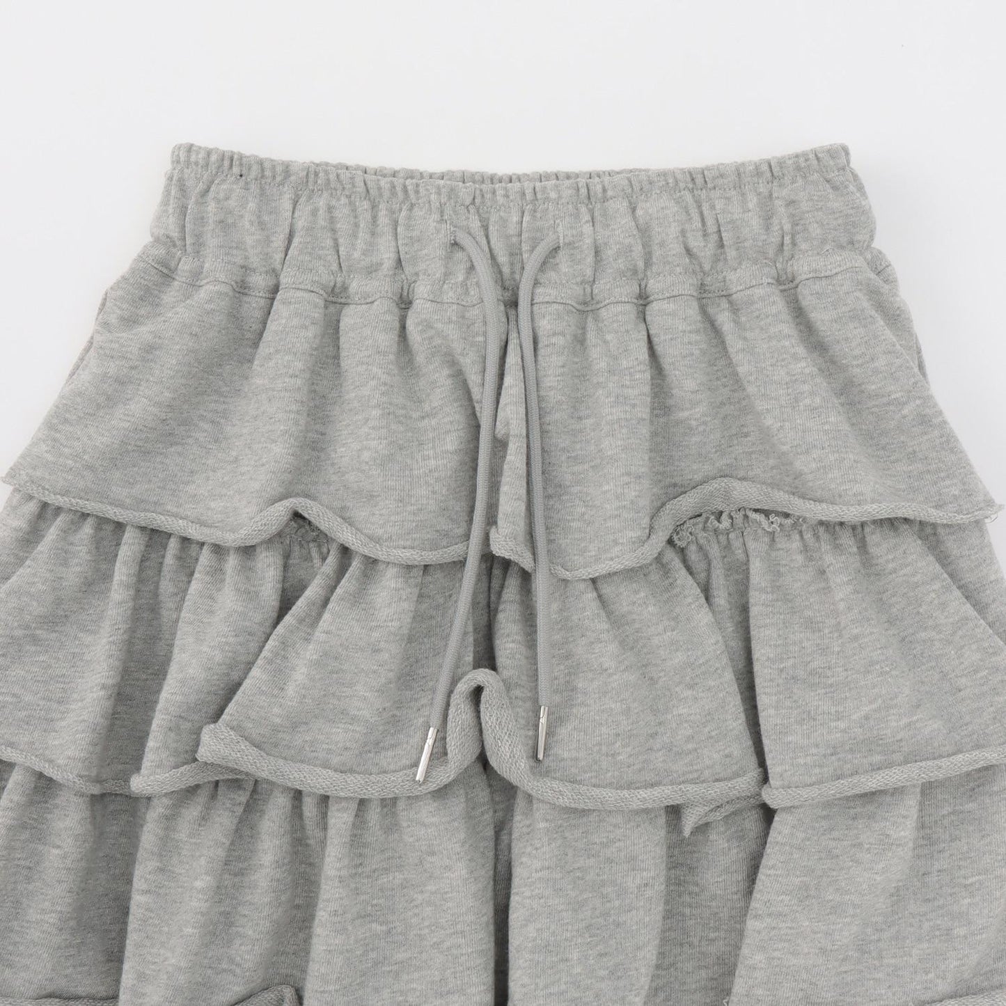 【可套裝】層疊剪裁荷葉邊迷你裙