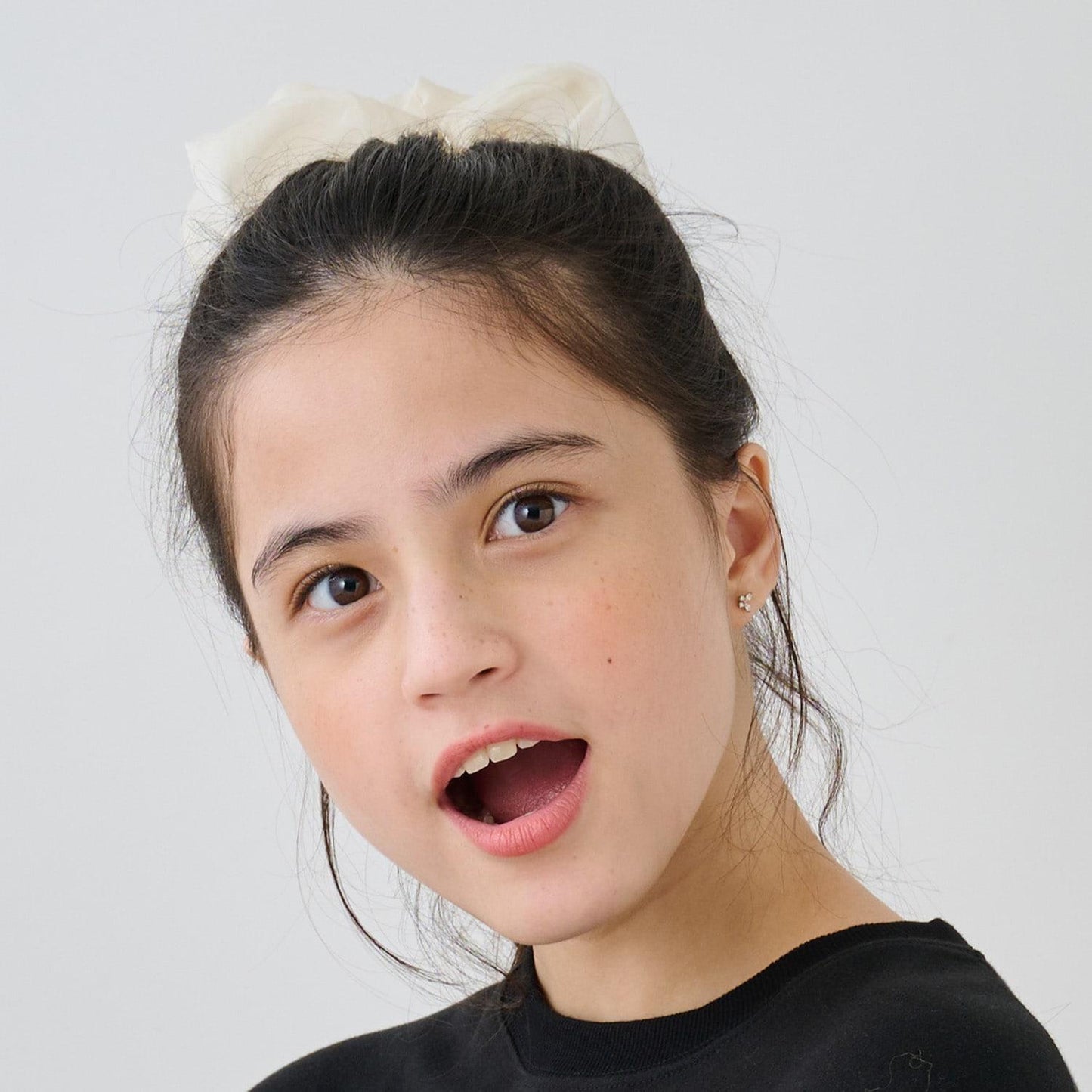 歐根紗蓬鬆髮圈