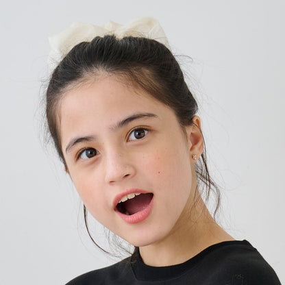 歐根紗蓬鬆髮圈