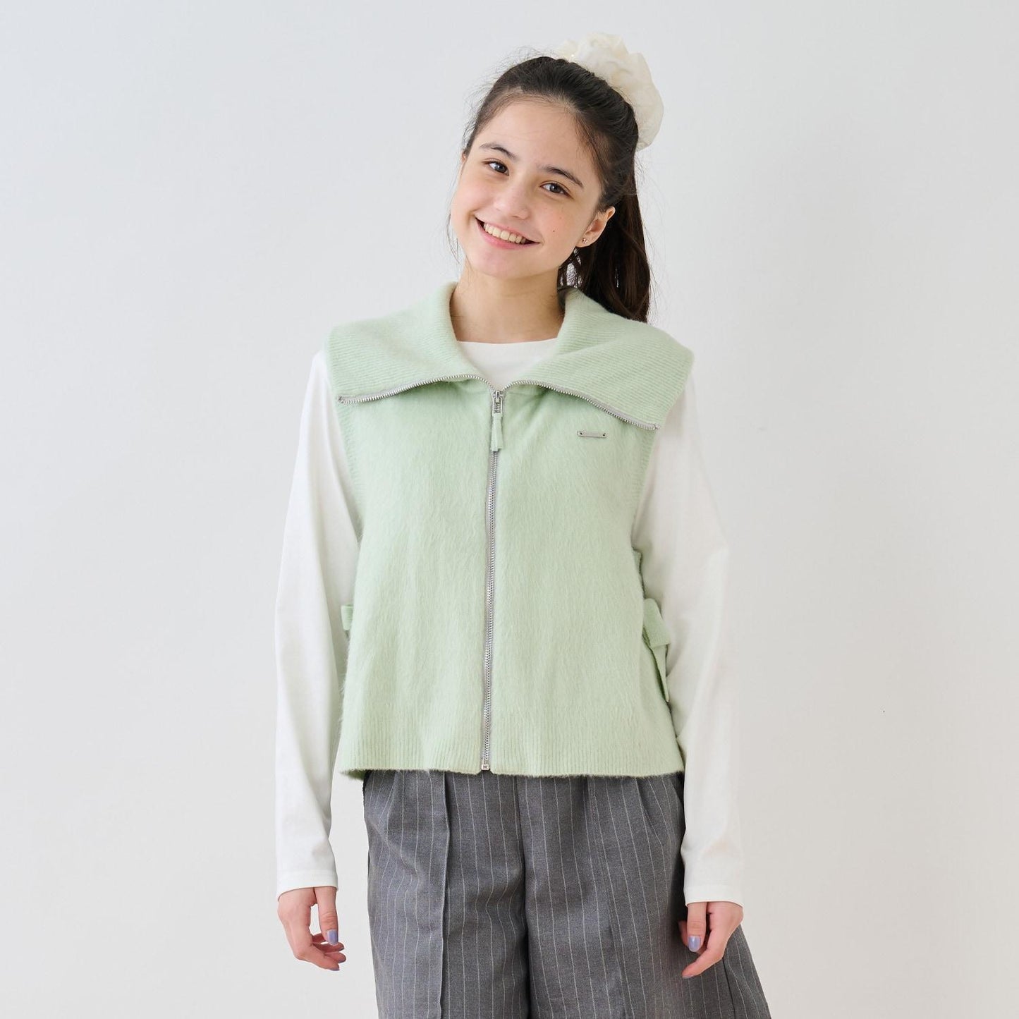 歐根紗蓬鬆髮圈