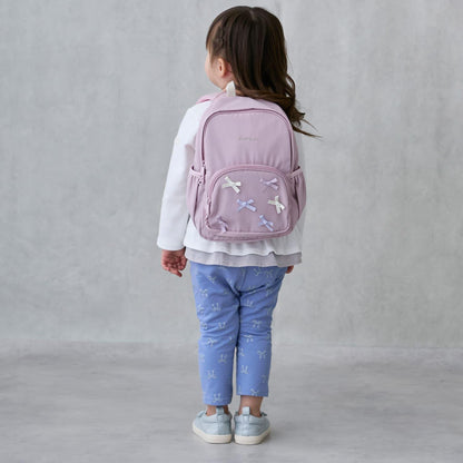 拼色雙肩包（S）