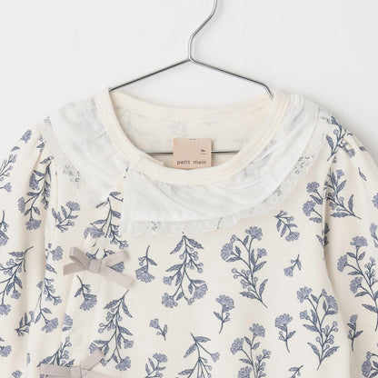 【弱酸性】荷葉邊領2WAY連體衣