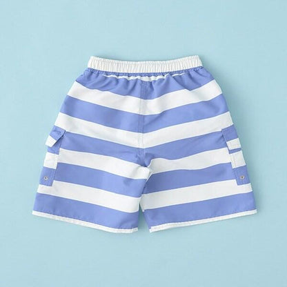 【SWIM】條紋工裝衝浪短褲（含內襯短褲）
