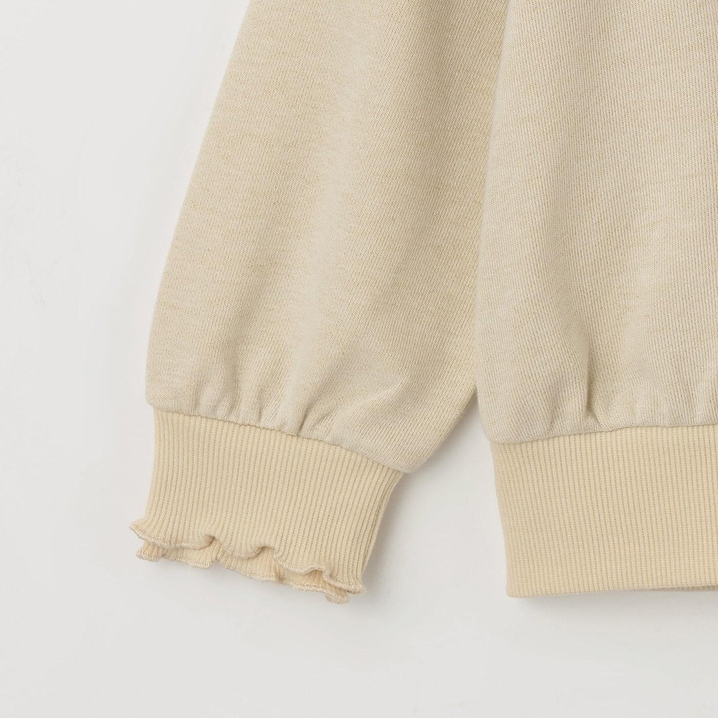 亮片衛衣 內襯毛圈 拼接蕾絲 休閒上衣