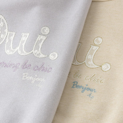 亮片衛衣 內襯毛圈 拼接蕾絲 休閒上衣