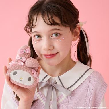 【My Melody/《庫洛米》】蝴蝶結滿滿臉型化妝包