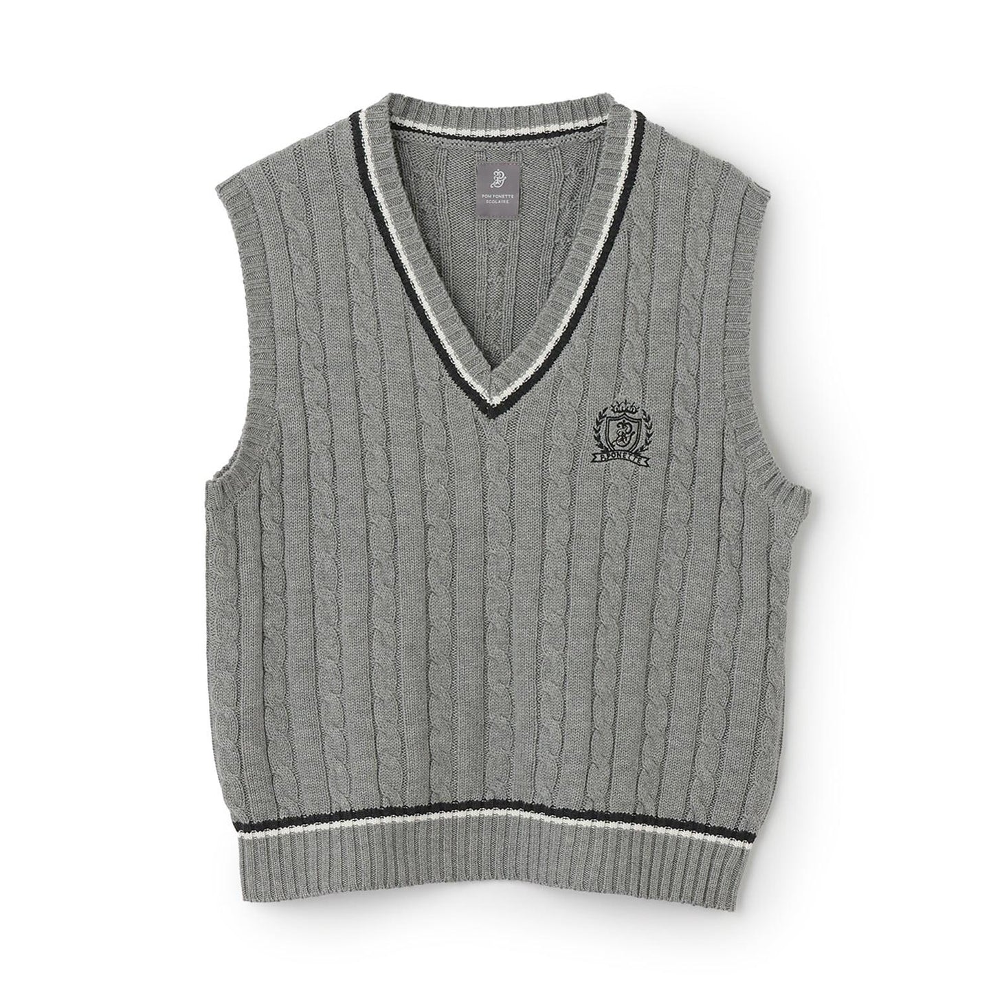 【畢業服】V領背心