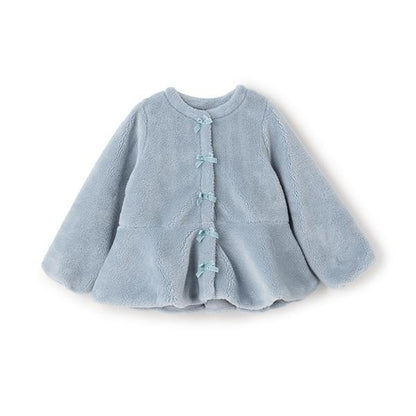 【Lycee mine 芭蕾系列】無領荷葉邊短外套