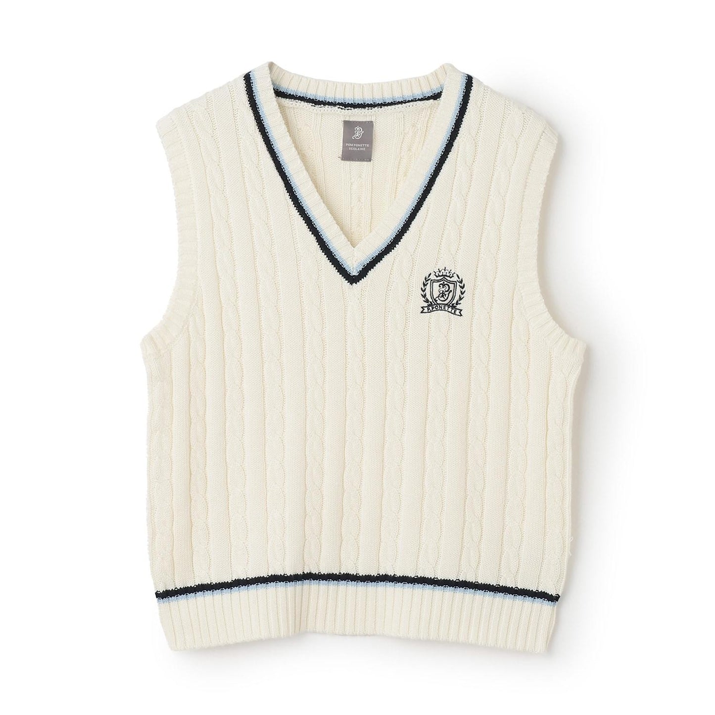 【畢業服】V領背心