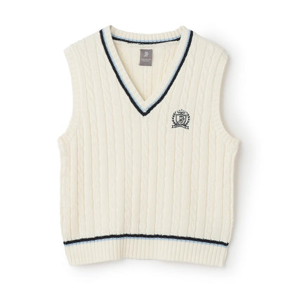 【畢業服】V領背心