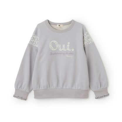 亮片衛衣 內襯毛圈 拼接蕾絲 休閒上衣