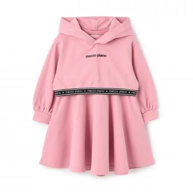 水鑽連帽衛衣&短袖連衣裙套裝