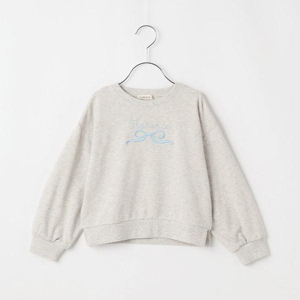 【毛球拜拜裡毛】蝴蝶結刺繡衛衣