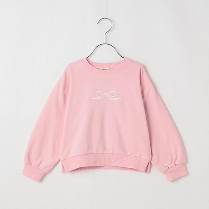 【毛球拜拜裡毛】蝴蝶結刺繡衛衣