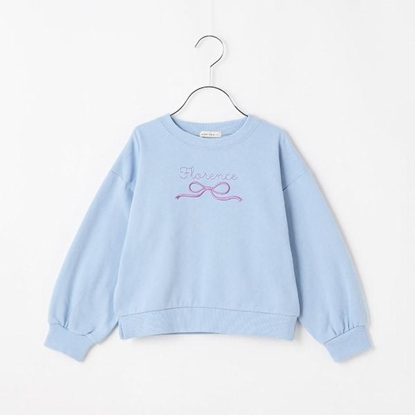 【毛球拜拜裡毛】蝴蝶結刺繡衛衣