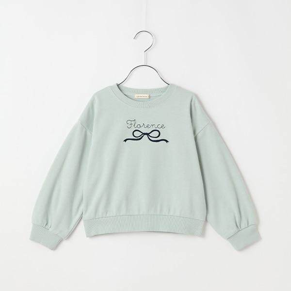 【毛球拜拜裡毛】蝴蝶結刺繡衛衣