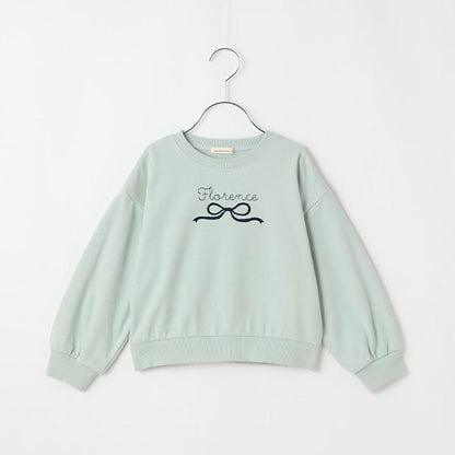 【毛球拜拜裡毛】蝴蝶結刺繡衛衣