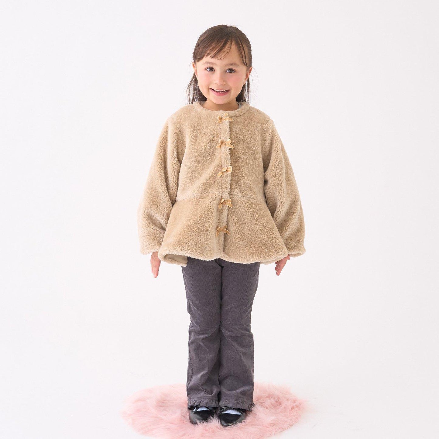 【Lycee mine 芭蕾系列】無領荷葉邊短外套