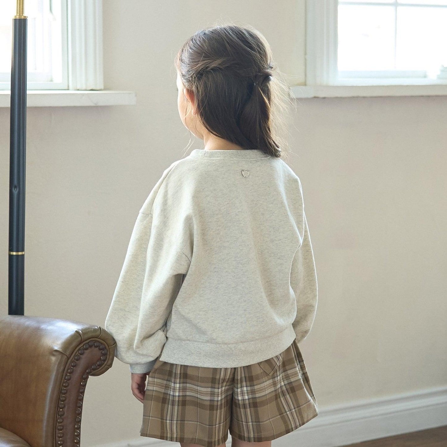 【毛球拜拜裡毛】蝴蝶結刺繡衛衣