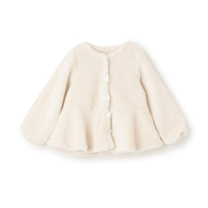 【Lycee mine 芭蕾系列】無領荷葉邊短外套