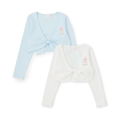 【芭蕾】交叉裹身上衣