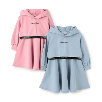 水鑽連帽衛衣&短袖連衣裙套裝