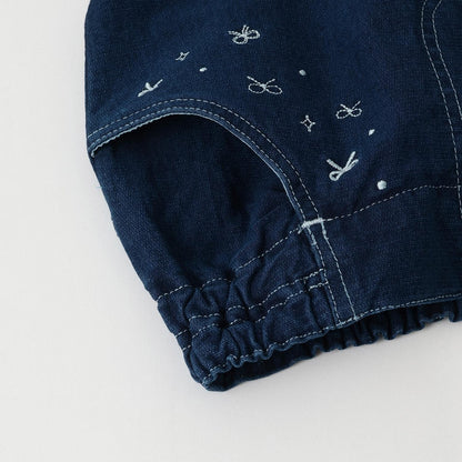 針織牛仔直筒褲