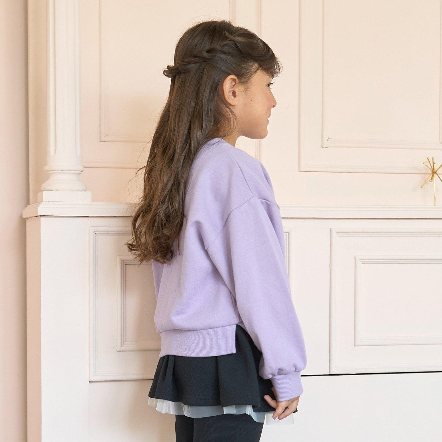 【毛球拜拜裡毛】蝴蝶結刺繡衛衣