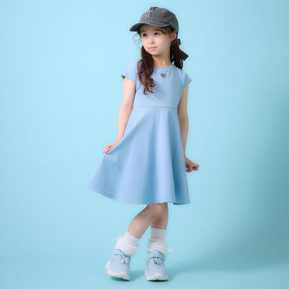 水鑽連帽衛衣&短袖連衣裙套裝