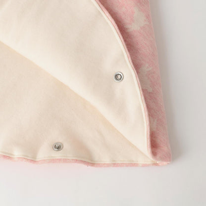 【有機】兔子提花斗篷【日本製造】