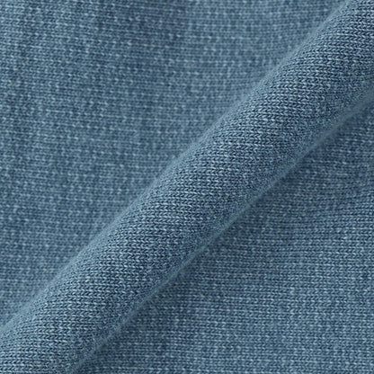 針織牛仔百褶裹裙式闊腿褲