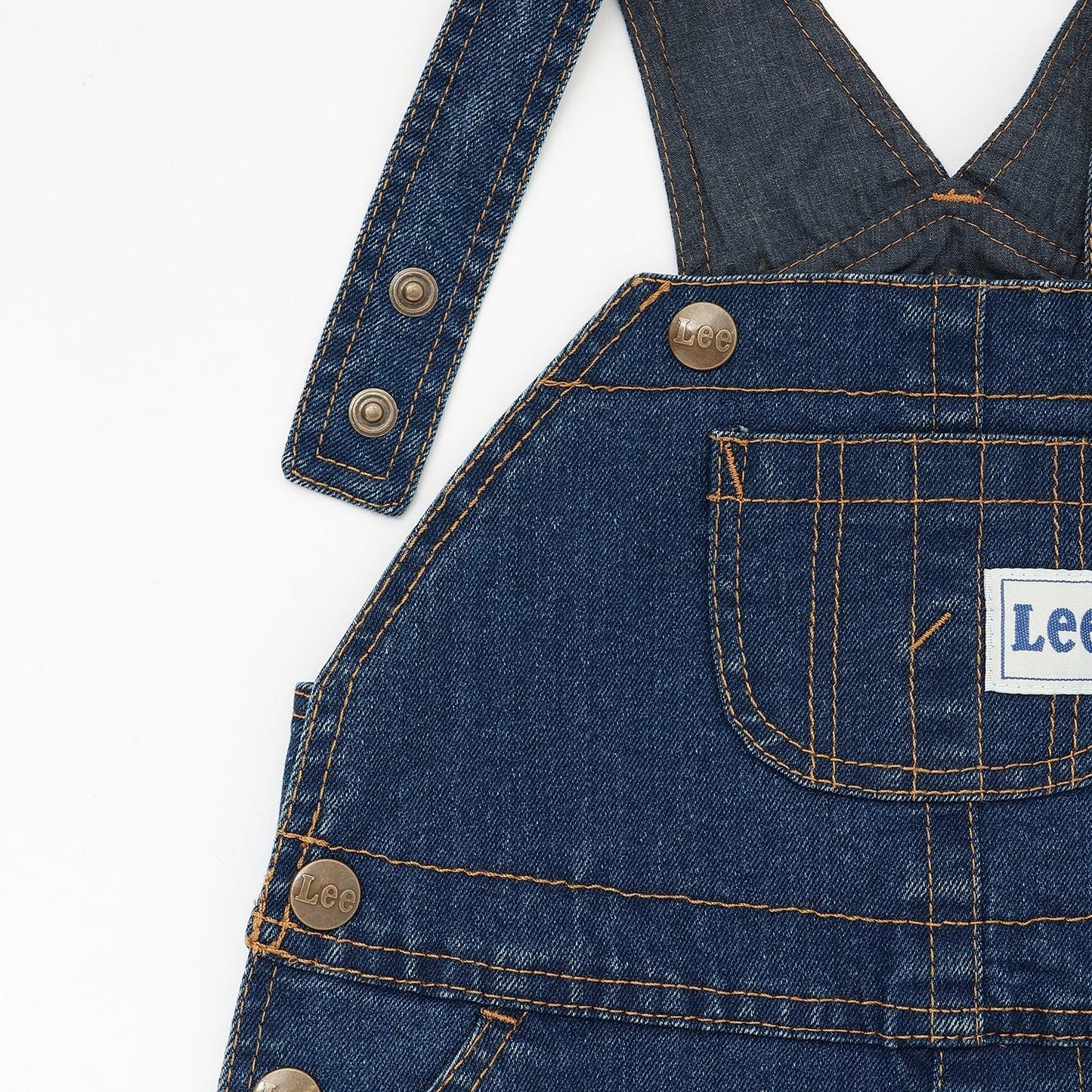 【Lee】牛仔揹帶褲
