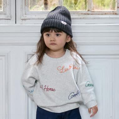 【Lee】標誌刺繡衛衣