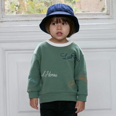 【Lee】標誌刺繡衛衣