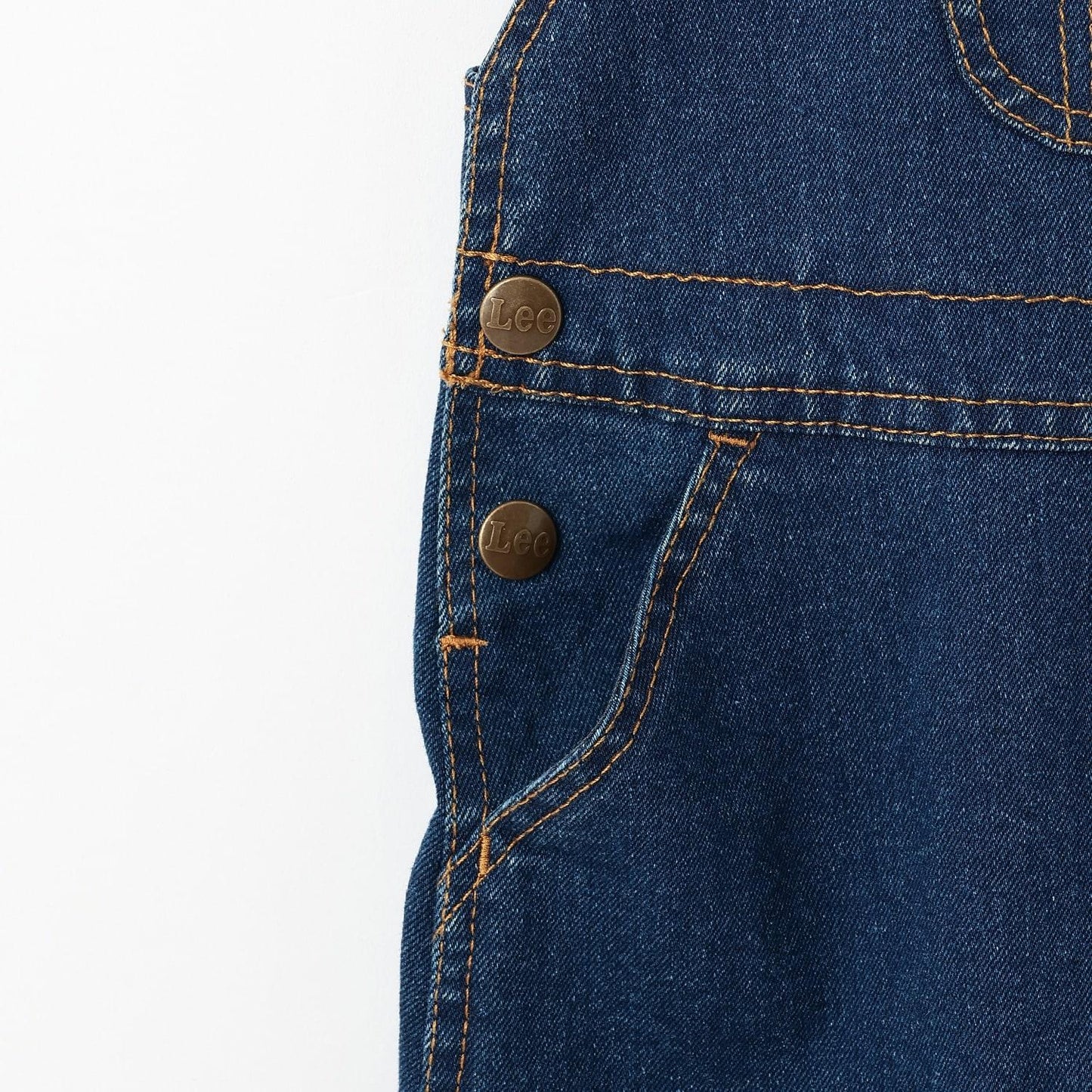 【Lee】牛仔揹帶褲