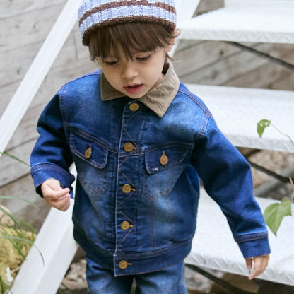 【Lee】燈芯絨翻領牛仔夾克