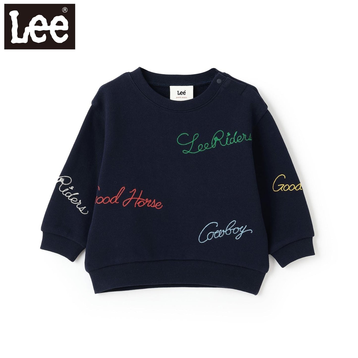 【Lee】標誌刺繡衛衣