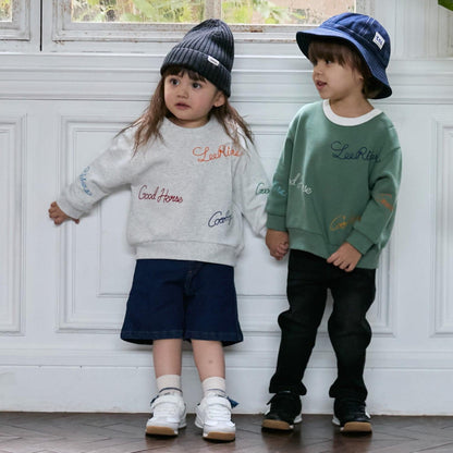 【Lee】標誌刺繡衛衣