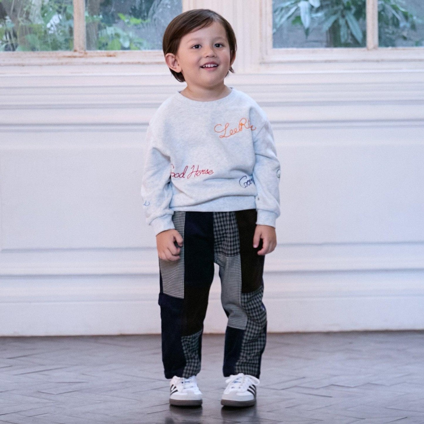 【Lee】標誌刺繡衛衣