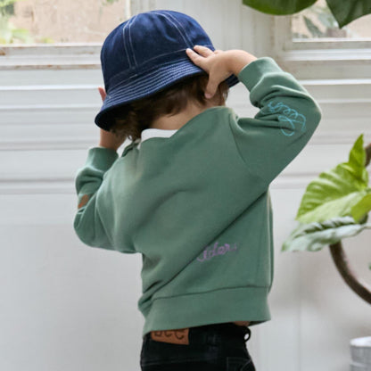 【Lee】標誌刺繡衛衣