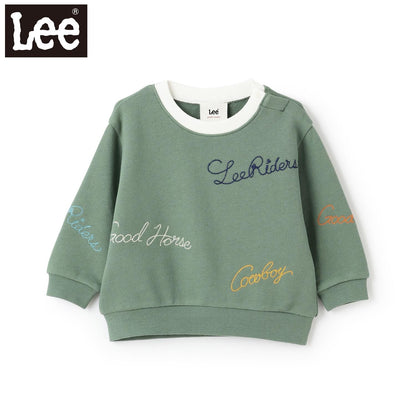 【Lee】標誌刺繡衛衣