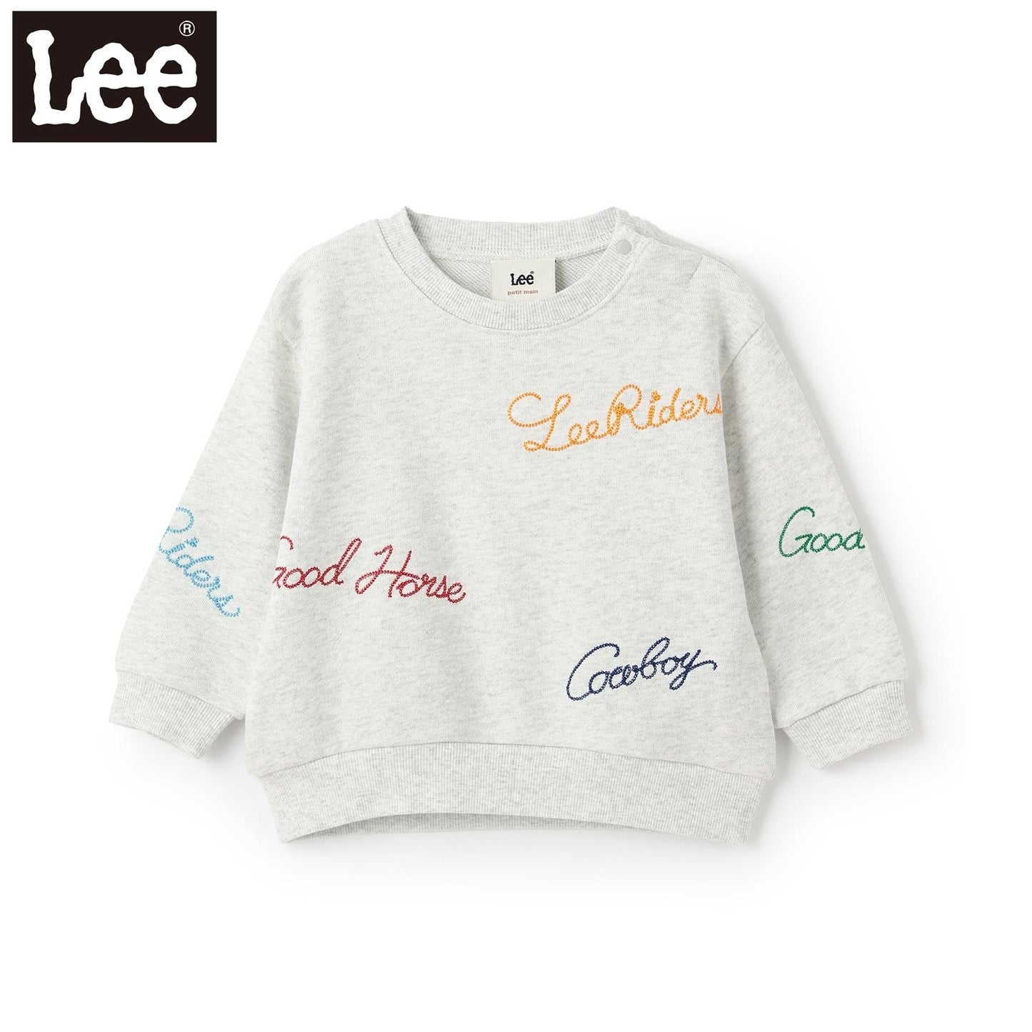 【Lee】標誌刺繡衛衣