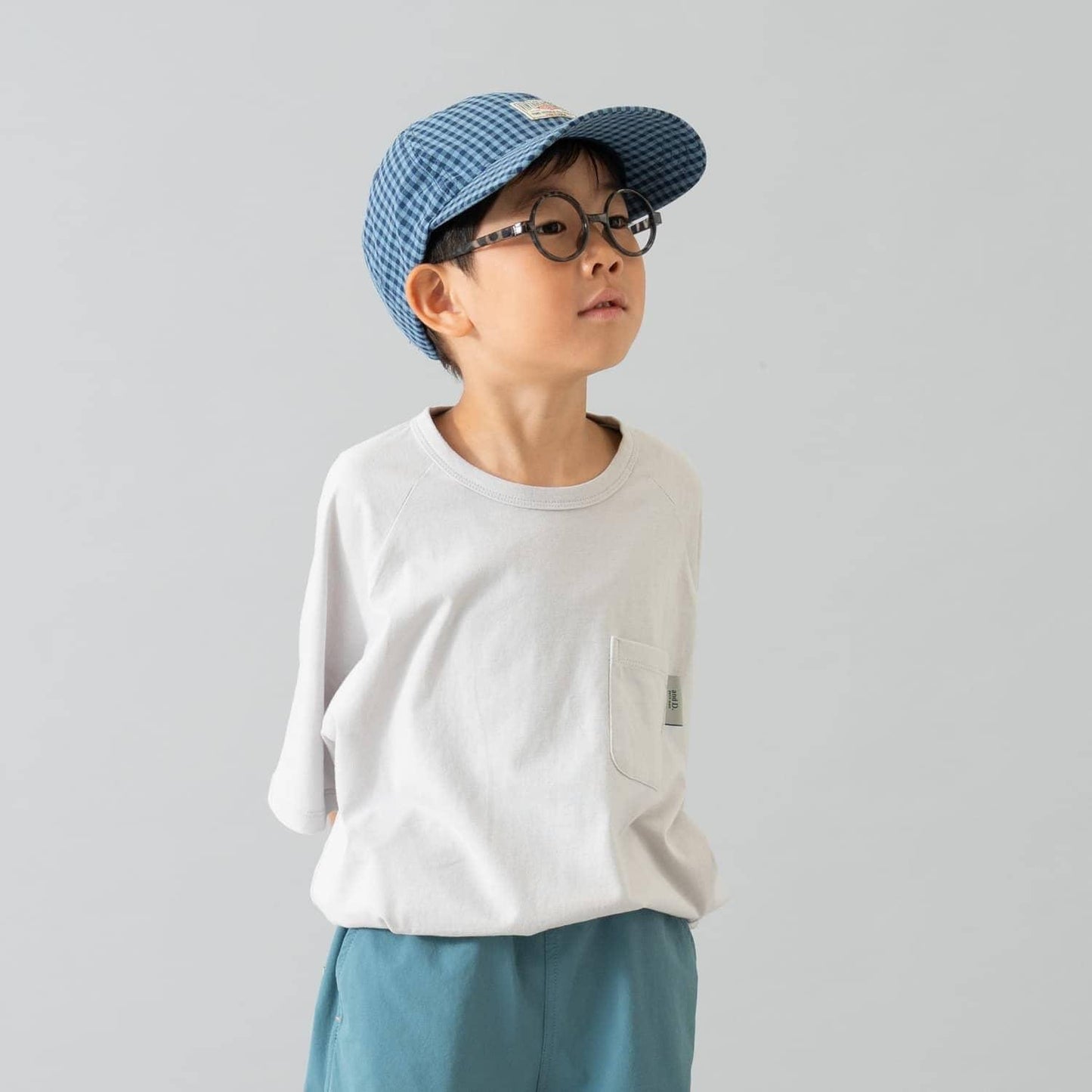 彩色格紋鴨舌帽