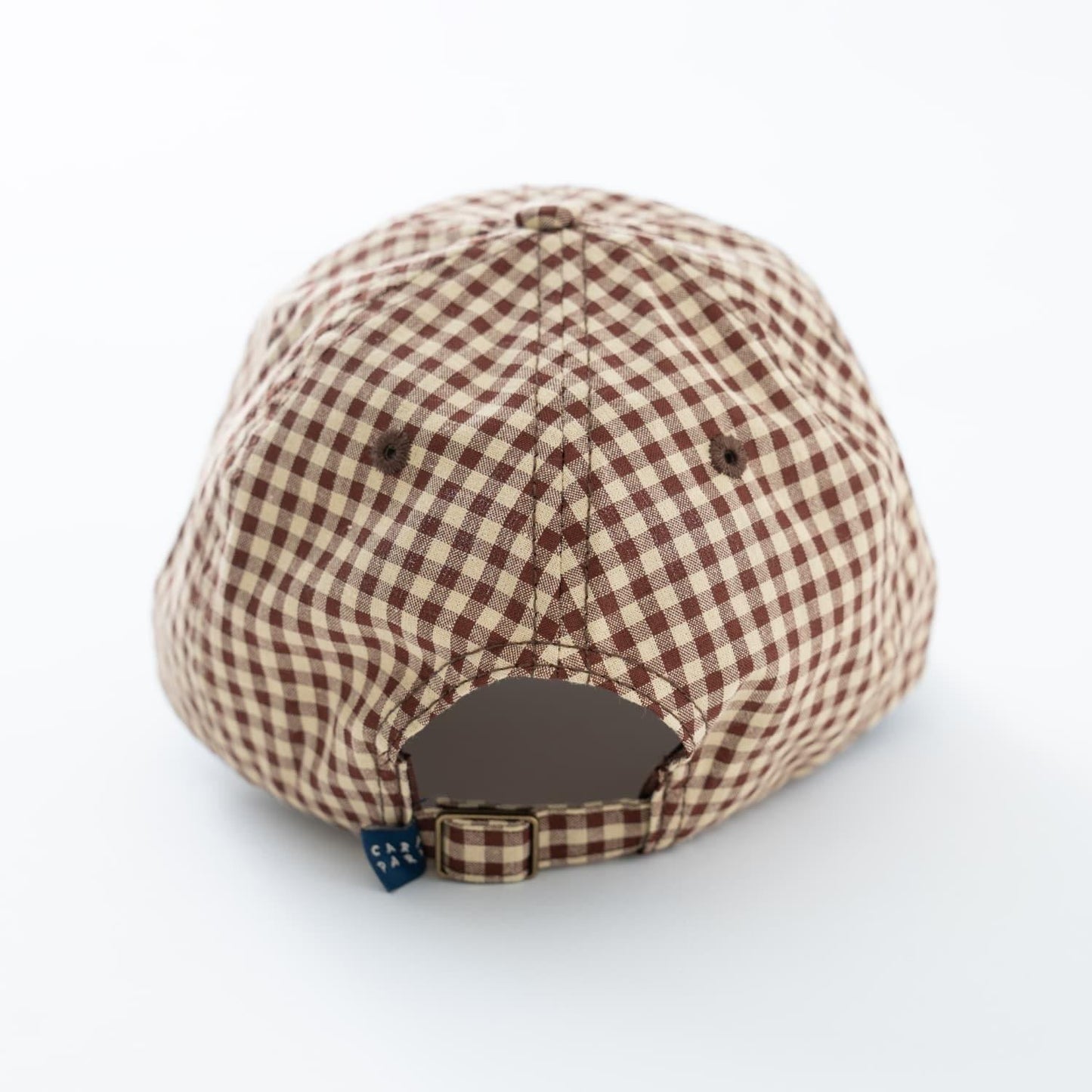 彩色格紋鴨舌帽