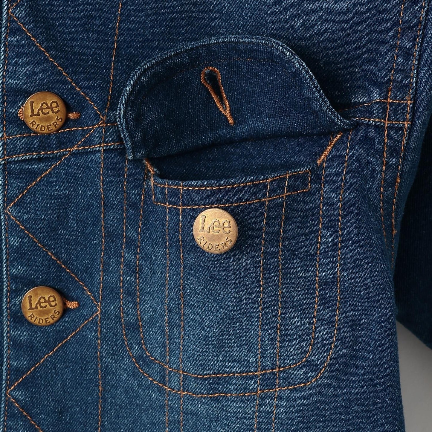 【Lee】燈芯絨翻領牛仔夾克