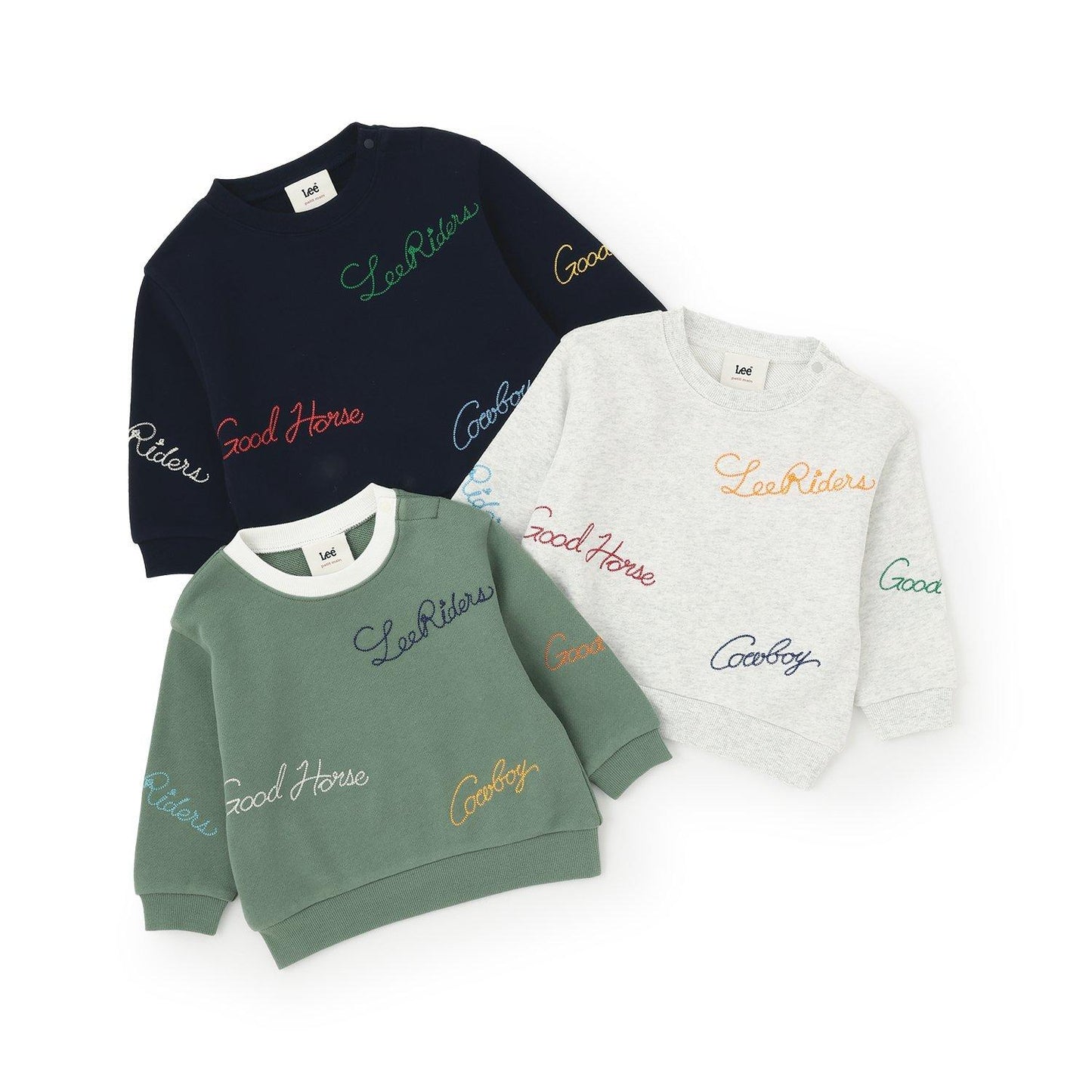 【Lee】標誌刺繡衛衣